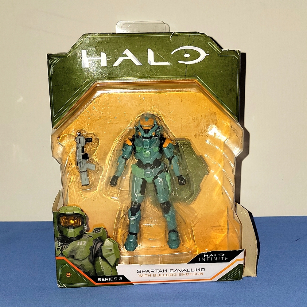 HALO Infinite  - Spartan Cavallino with Bulldog Shotgun  - Series 3